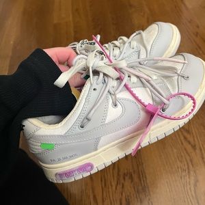 Off white x Nike dunks lot 3 of 50- size 8.5 (women’s)